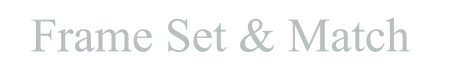 Frame, Set & Match logo