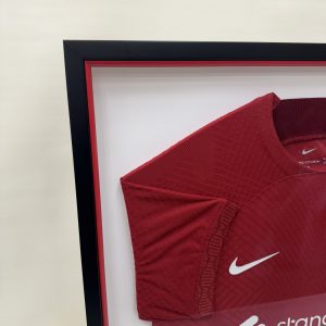 We frame football shirts