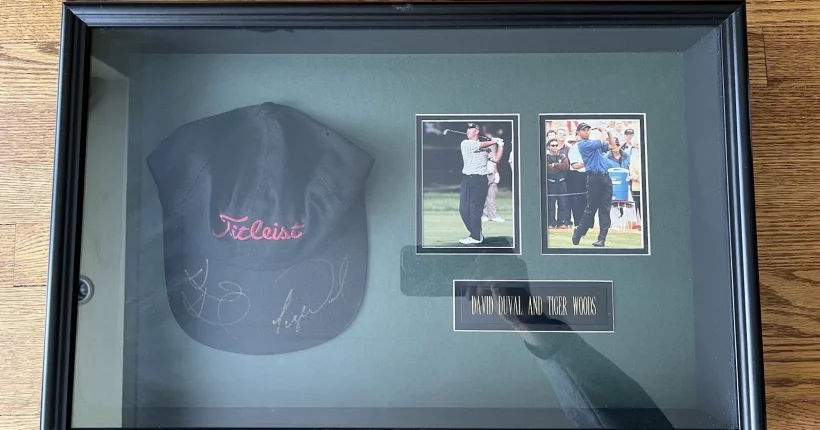 Golf Memorabilia framing